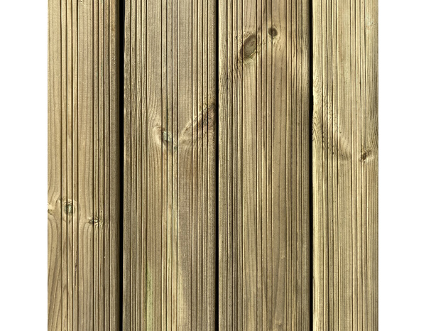 Lame de terrasse "Lemhi" pin vert L. 2,4 m x l. 14,4 x EP. 2,7 cm - Blooma - Brico Dépôt