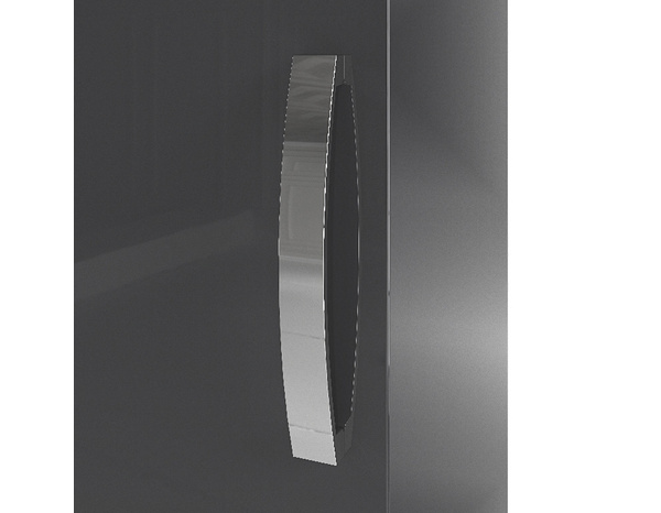 Colonne à suspendre gris "Aruna" H. 112 x L. 27,5 x P. 32 cm - Brico Dépôt