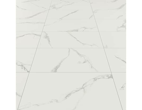 Carrelage de sol intérieur "PUNE MARBRE" blanc 30 X 60 cm - Brico Dépôt