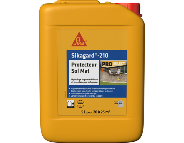 Imperméabilisant et protection sol mat 5L - Sika - Brico Dépôt