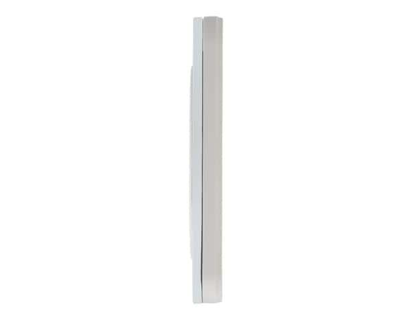 Plaque 2 postes verre blanc "Zephyr" - Bodner - Brico Dépôt