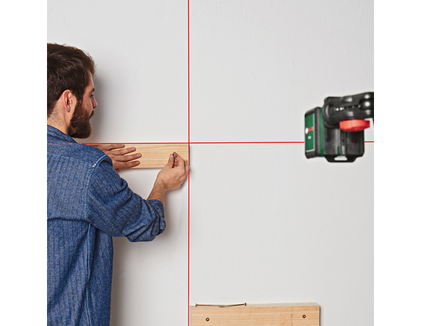 Niveau laser lignes en croix "Quigo" 10 mètres - Bosch - Brico Dépôt