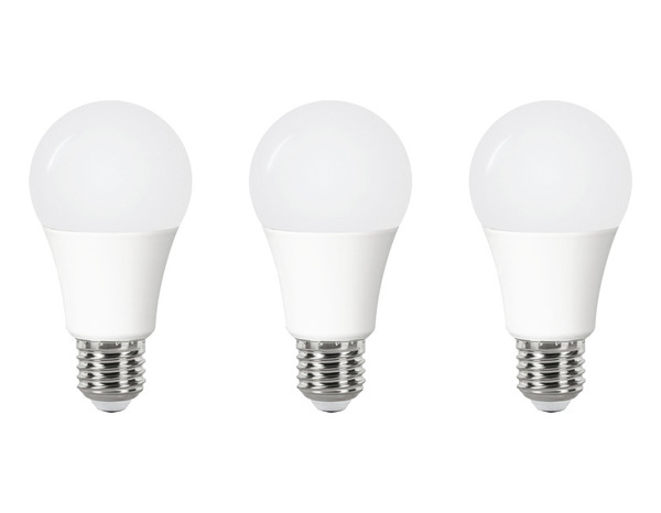 3 ampoules connectées LED E27 806 lm 4000K blanc - Brico Dépôt