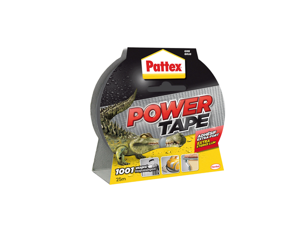 Ruban adhésif extra-fort "Power Tape" gris 50 mm X 25 m - Pattex - Brico Dépôt