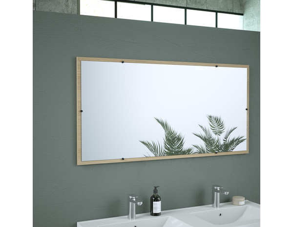 Miroir decor scandinave "style" l.120 x h.60 x p.2 cm - Brico Dépôt
