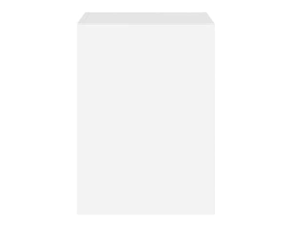Meuble haut 1 porte "Pragma" blanc l.40 x h.55 x p.32 cm - Brico Dépôt