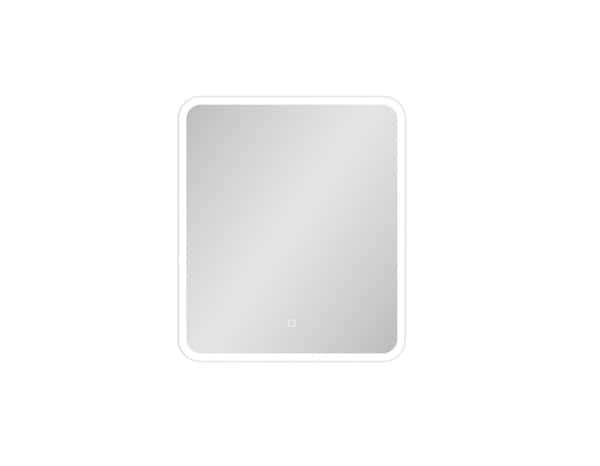 Miroir LED blanc "Chicago" L. 60 x H. 70 cm - Brico Dépôt