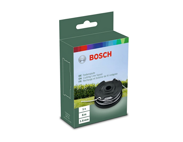 Bobine et fil pour coupe-bordure 6 m - Ø 1.6 mm - Bosch - Brico Dépôt