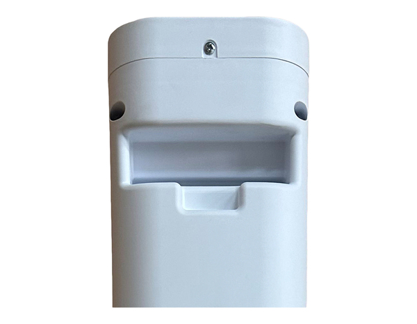 Ventilateur colonne oscillant blanc 55W - H. 75,2 x l. 22 cm - Brico Dépôt