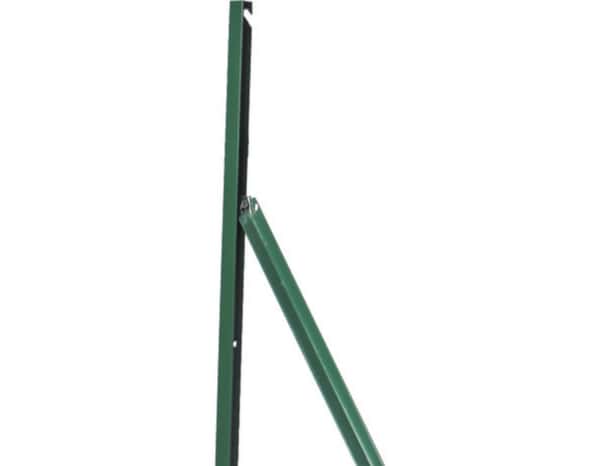Poteau T vert - H. 200 cm  x Largeur : 3 cm x P. 3 cm - Brico Dépôt