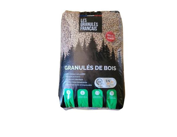 Granulé de bois Din Plus "Les granulés français" - Sac de 15 kg - Brico Dépôt