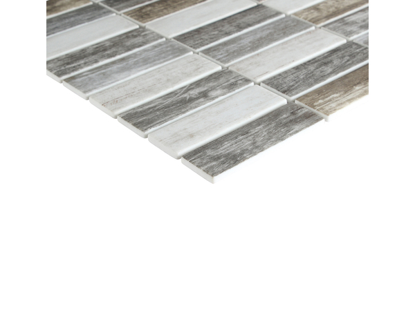 Mosaique "XAV" gris - l.30  x L.30 cm - Cooke and Lewis - Brico Dépôt