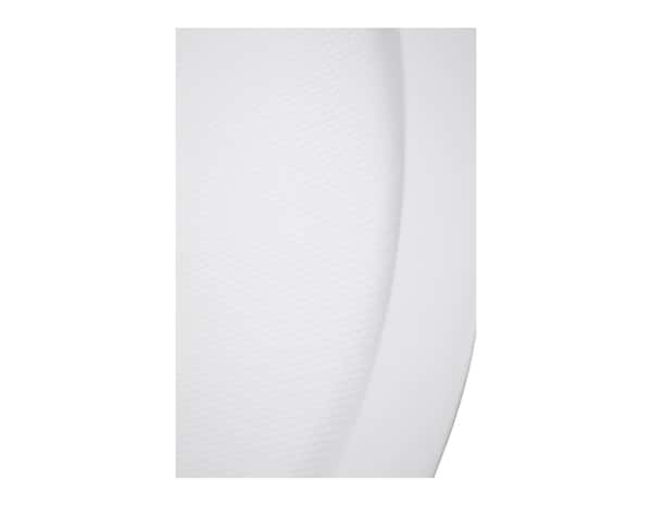 Receveur de douche acrylique 1/4 cercle 90x90cm blanc "DOMMEL" - Brico Dépôt