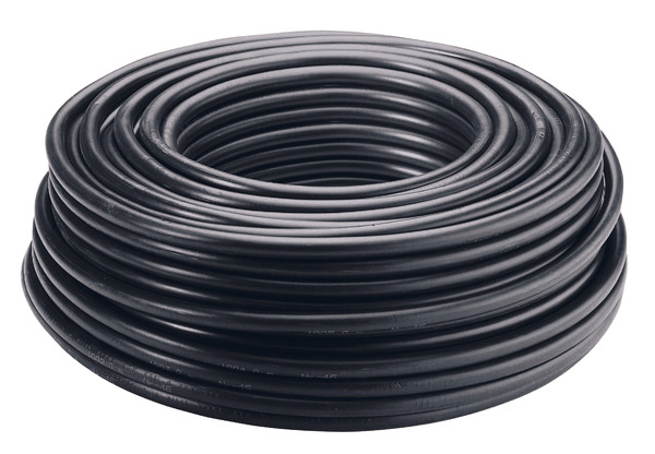 Câble électrique R2V 2 x 1,5 mm² noir - Vendu au mètre - Nexans - Brico Dépôt