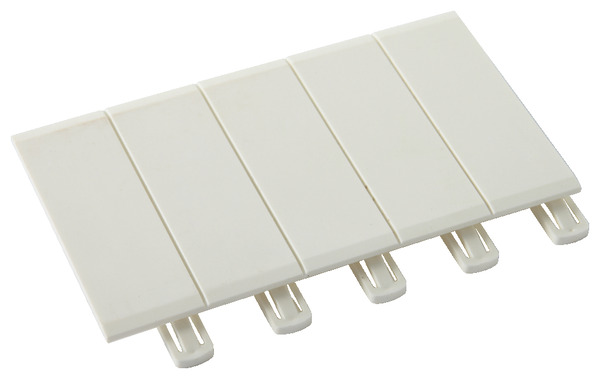 Obturateur blanc 5 modules - Legrand - Brico Dépôt
