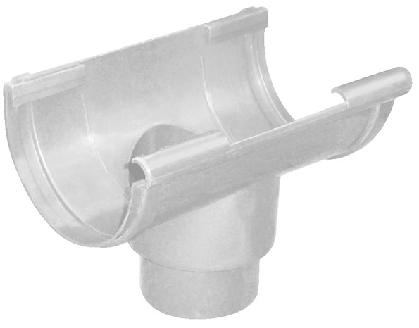 Naissance centrale en PVC gris 25/80 mm - First - Brico Dépôt