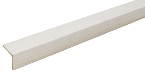 Baguette d'angle en frêne blanc pour plafond - L. 260 cm x l. 28 x Ep. 28 mm - Brico Dépôt