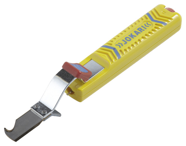 Couteau à dégainer, dénuder et découper les fils électriques Ø 8 à 28 mm - Jokari - Brico Dépôt