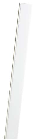 Lambris PVC blanc 1 frisel. 10 cm L. 2,60 m - Dumaplast - Brico Dépôt