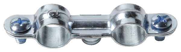 Collier de fixation double pour tube cuivre Ø 12 mm - Noyon & Thiebault - Brico Dépôt