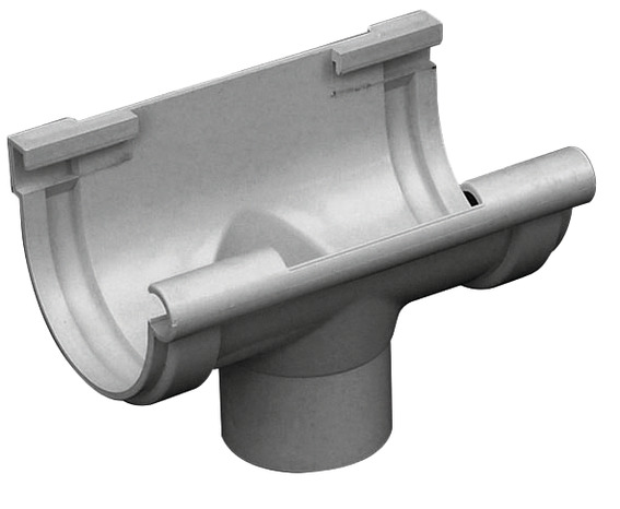 Naissance centrale en PVC gris 16/50 mm - First - Brico Dépôt