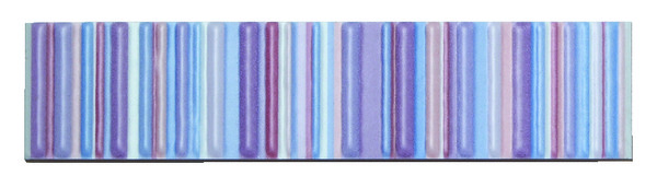 Listel rayures violettes - l. 5 x L. 20 cm - Brico Dépôt