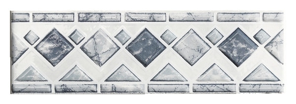 Listel "Adria" gris - l. 20 x L. 25 cm - Brico Dépôt