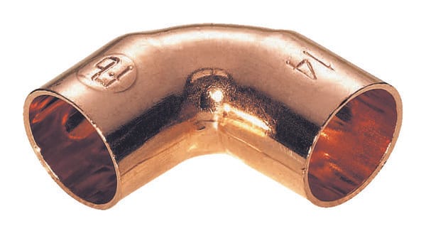 10 coudes à souder femelle en cuivre - Ø 12 mm - Somatherm - Brico Dépôt