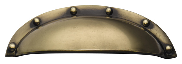 POIGNÉE "CUVETTE BRONZE" Bronze Entraxe 64 mm - Brico Dépôt