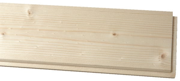 Lambris bois d'épicéa du nord SDN A/B, pour menuiserie d'intérieur, L. 2,05 m l. 11, 5 cm Ép. 9 mm - Brico Dépôt