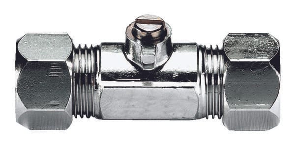 Mini-robinet à sphère 1/4 tour 12 à 15 - Somatherm - Brico Dépôt