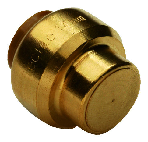 Bouchon pour tube cuivre ou PER - Ø 14 mm avec embout femelle - Noyon & Thiebault - Brico Dépôt