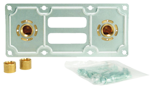 Kit de fixation de robinetterie "Robifix" avec raccord à glissement PER pour tube Ø 12 mm - RetiGRIPP - Brico Dépôt
