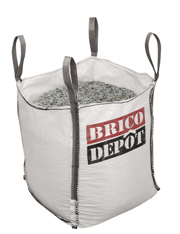 Sac big bag vide charge utile maxi. 2000 kg 95x95x110 cm - Brico Dépôt