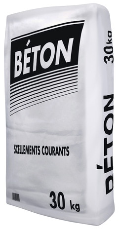 Béton pour scellements courants - sac de 30 kg - Brico Dépôt