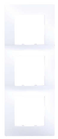 Plaque triple horizontale/verticale "Delta Viva" blanc - Siemens - Brico Dépôt