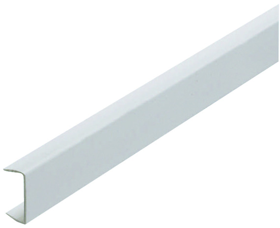 Profil PVC blanc en U rigide L. 2,75 cm - Brico Dépôt