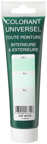 Colorant vert moyen tube 100 ml - L'Universel - Brico Dépôt