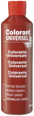 Colorant universel oxyde rouge 250 ml - L'Universel - Brico Dépôt