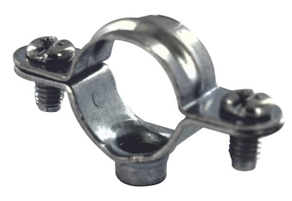 Collier de fixation simple en acier pour tube cuivre Ø 20 mm (2 pièces) - Noyon & Thiebault - Brico Dépôt