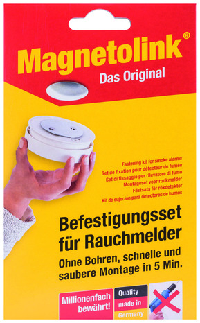 Support magnétique pour détecteur de fumée Ø 7 cm - Onelec - Brico Dépôt