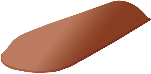 About d'arêtier lisse rouge Ep. 73 mm - La Escandella - Brico Dépôt