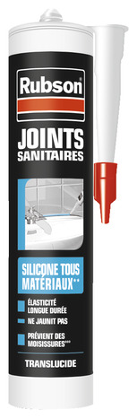 Joint silicone tous supports - 200 ml - Rubson - Brico Dépôt