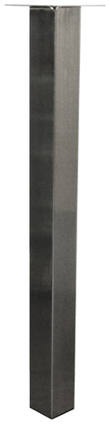 Pied carré pour table haute 60x60 mm H. 710 mm - Handix - Brico Dépôt