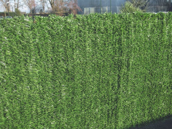Mur Vegetal Artificiel Exterieur 1m50 x 1m,Protection Balcon Haie Végétale  Artificielle Brise Vue Plastique Jardin Brise Vue Haie Artificielle Brise  Vue Feuillage(Size:1.5x1m/4.92x3.28ft) : : Jardin