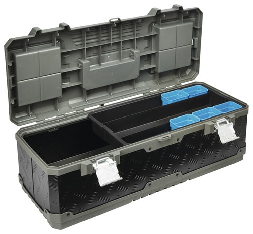 Boîte à outils plastique/métal - 66 cm - Mac Allister - Brico Dépôt