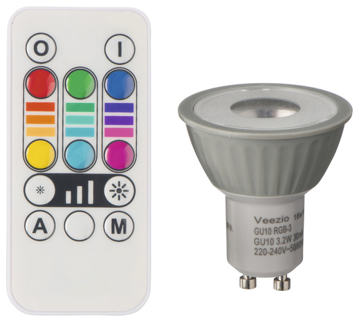 Ampoule led rvb gu10 - Diall - Brico Dépôt