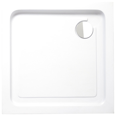 Receveur de douche carré 80 x 80 cm acrylique - Brico Dépôt