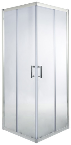 Porte de douche angle droit 190 x 70 cm verre transparent - Cooke and Lewis - Brico Dépôt