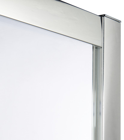 Porte de douche angle droit 190 x 70 cm verre transparent - Cooke and Lewis - Brico Dépôt